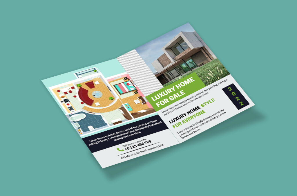 Elevate Your Real Estate Marketing: The Power of Professional Brochure Printing